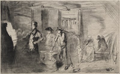 Die Schmiede von James McNeill Whistler