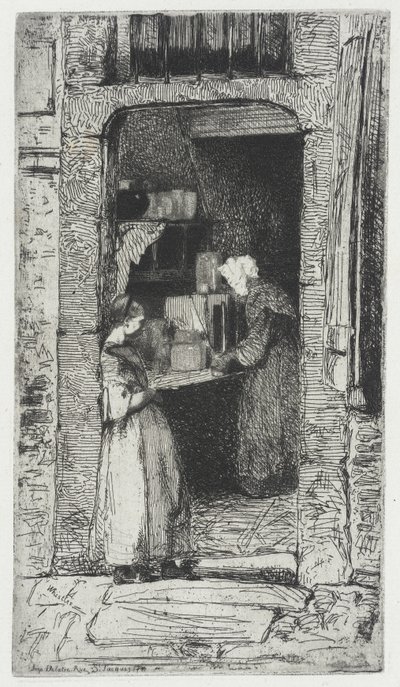 Der Senfhändler von James McNeill Whistler