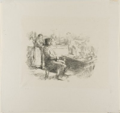 Der Schuhmacher von James Abbott McNeill Whistler