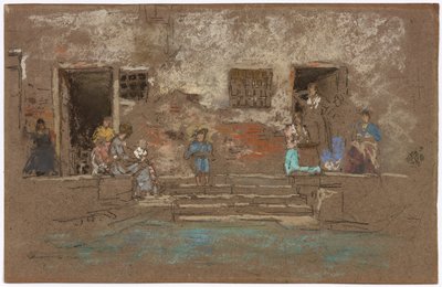 Die Stufen von James Abbott McNeill Whistler