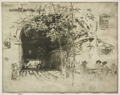 Das Traghetto von James McNeill Whistler