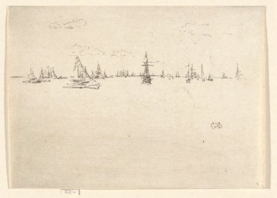 Das Turmschiff, aus dem Jubiläumsset von James Abbott McNeill Whistler