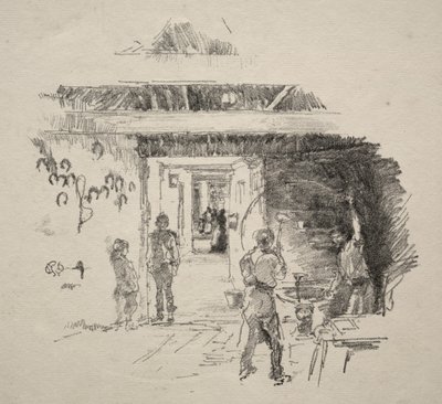 Der Reifenschmied von James McNeill Whistler