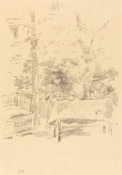 Tête-à-tête im Garten von James Abbott McNeill Whistler