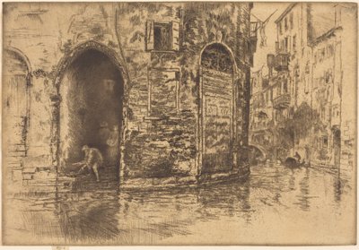 Zwei Türöffnungen von James McNeill Whistler