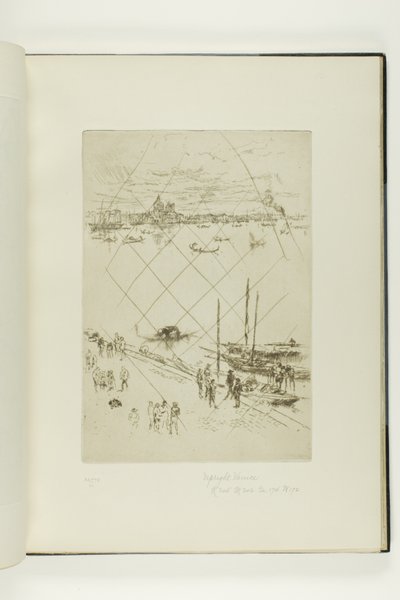 Aufrechtes Venedig von James McNeill Whistler