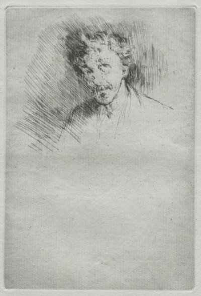 Whistler mit der weißen Locke von James McNeill Whistler