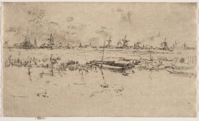 Zaandam von James McNeill Whistler