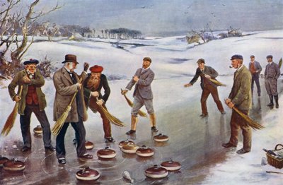 Curling von James Michael Brown