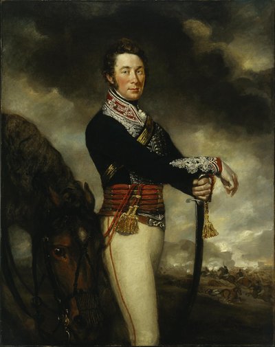 Kapitän Peter Hawker der 14. Leichten Dragoner von James Northcote
