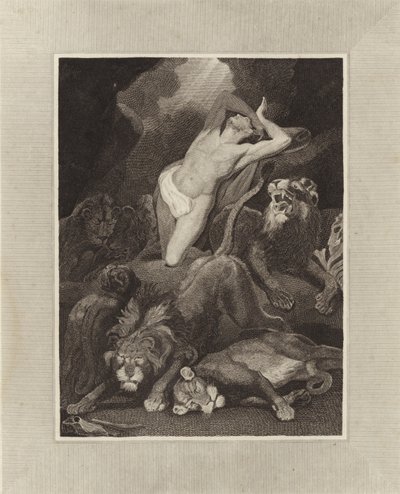 Daniel in der Löwengrube von James Northcote