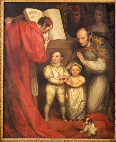 Die Hochzeit von Richard von Shrewsbury, Herzog von York, mit Lady Anne Mowbray, 1820 von James Northcote