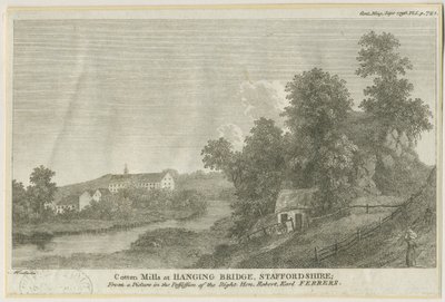 Mayfield - Hängebrücke von James Peller Malcolm