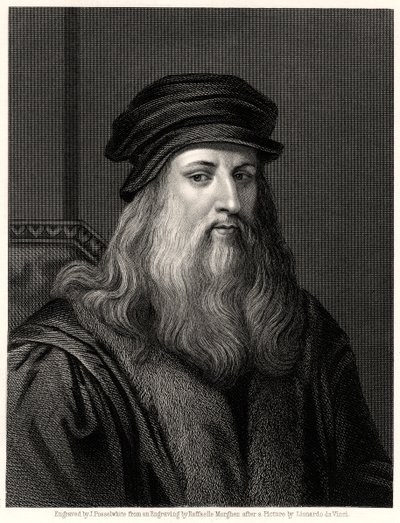 Leonardo da Vinci, 19. Jahrhundert von James Posselwhite