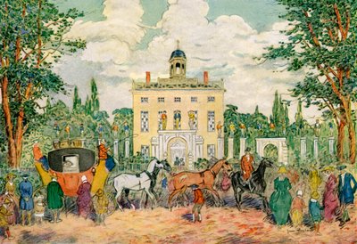 Timothy Dexter House, Newburyport, Massachusetts, USA, 18. Jahrhundert von James Preston
