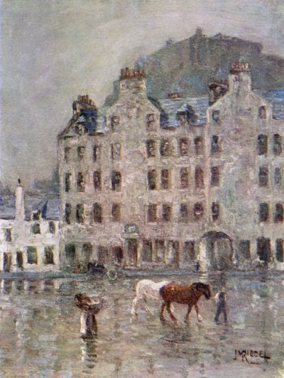 White Hart Inn, Grassmarket von James Riddel