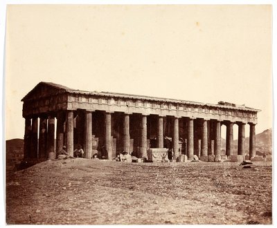 „Theseustempel“ [Athen. Theseion - eigentlich Hephaistostempel] von James Robertson