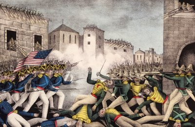 Schlacht von Monterrey. Mexikanisch-Amerikanischer Krieg. von James S. Baillie