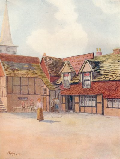 Die sechs Glocken, Horley, 1912, 1914 von James S Ogilvy