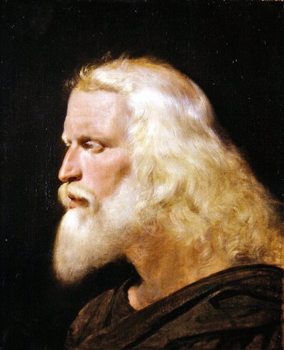 Klassisches Porträt eines Mannes von James Sant