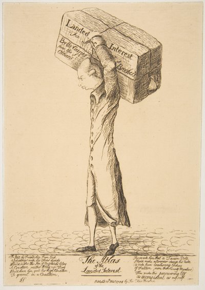 Der Atlas des Landinteresses von James Sayers