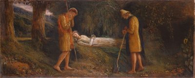 Imogen und die Hirten von James Smetham