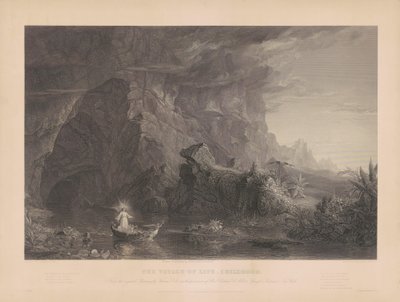 Die Reise des Lebens: Kindheit von James Smillie, after Thomas Cole