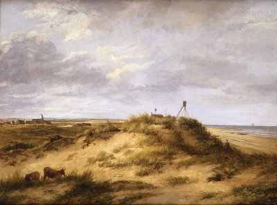 Eine Küstenszene in der Nähe von Winterton, um 1830 von James Stark