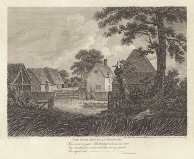 Robert Bloomfield, Dichter: Das Bauernhaus in Sapiston von James Storer