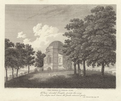Robert Bloomfield, Dichter: Der Tempel im Euston Park von James Storer
