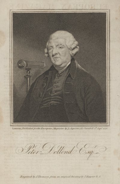 Peter Dollond Esq von James Thomson