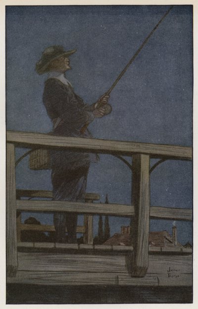 Illustration für Der vollkommene Angler von Izaak Walton von James Thorpe