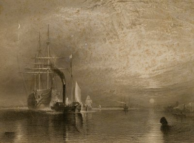 Die alte Temeraire von James Tibbitts Willmore