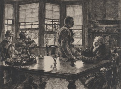 Das Gleichnis vom verlorenen Sohn: Die Abreise Nr. 1 von James Tissot
