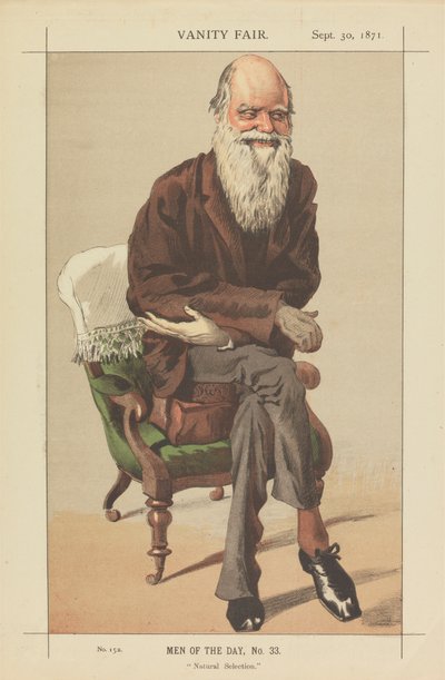 Vanity Fair Männer des Tages, Nr. 33, Natürliche Selektion von James Tissot