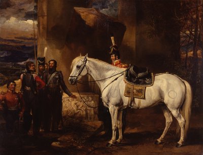 Lieblingspferd von Graf Platoff und fünf seiner Kosaken, ca. 1815 von James Ward