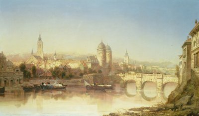 Ansicht von Heidelberg, 1873 von James Webb