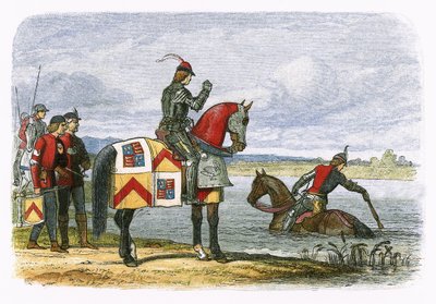 Buckingham findet den Severn unpassierbar von James William Edmund Doyle