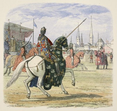 Richard II stoppt das Duell zwischen Hereford und Norfolk, aus 