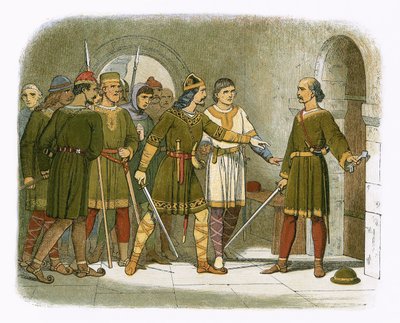 William de Breteuil verteidigt die Schatzkammer von James William Edmund Doyle