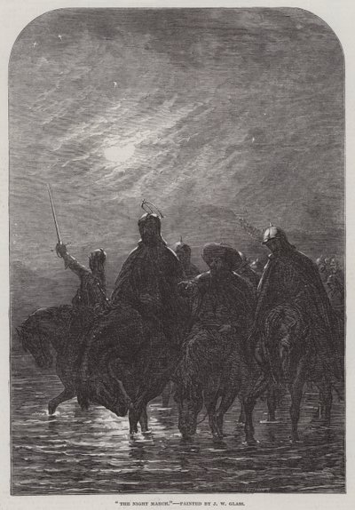 Der Nachtmarsch von James William Glass