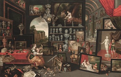 Allegorie des Sehens von Jan (follower of) Brueghel