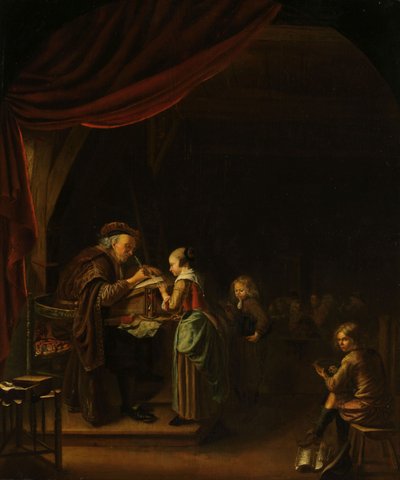 Der Schulmeister von Jan Adriansz van Staveren