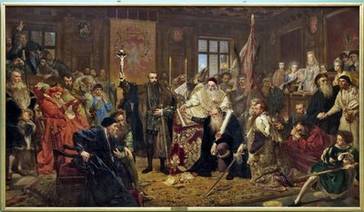 Die Union von Lublin, 1869 von Jan Alojzy Matejko