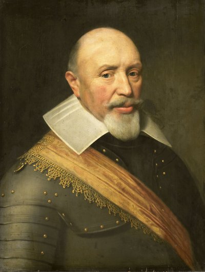 Porträt eines Offiziers, um 1610-1620 von Jan Anthonisz. van Ravesteyn