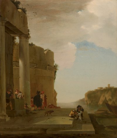 Italienisierende Landschaft von Jan Asselijn