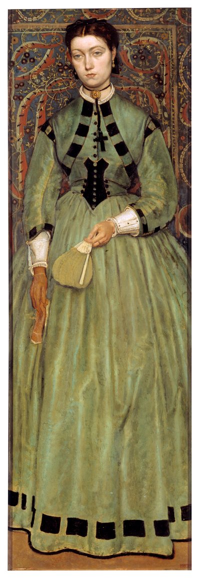 Lucie Leys, Tochter des Malers von Jan August Hendrik Baron Leys