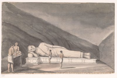 Adams Berg (Mulkirigala), Liegender Buddha von Jan Brandes (signed by artist)