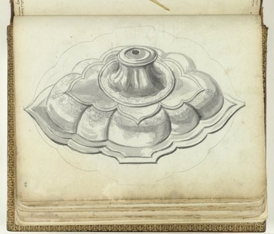 Fuß eines Trinkgefäßes des Königs von Kandy von Jan Brandes