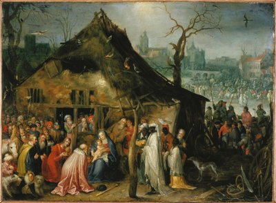 Die Anbetung der Könige, 1598-1599 von Jan Brueghel the Elder